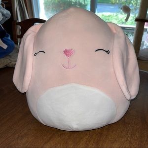 Adorable squish pink bunny 14”